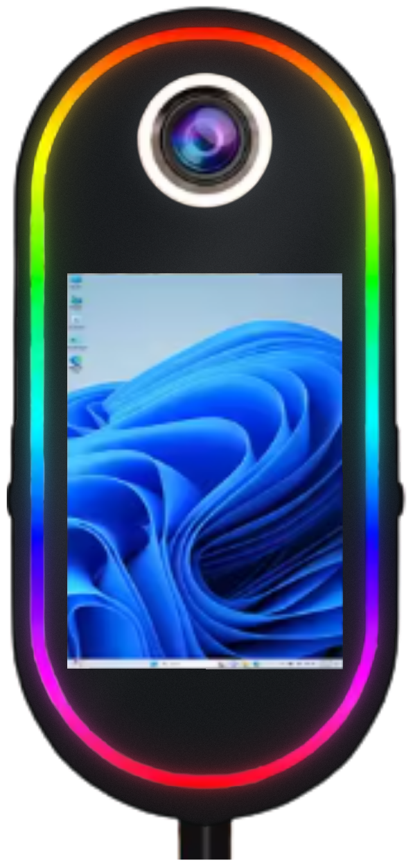 Die Fotobox von Foto Funkel mit Touchscreen, Kamera und Leuchtring
